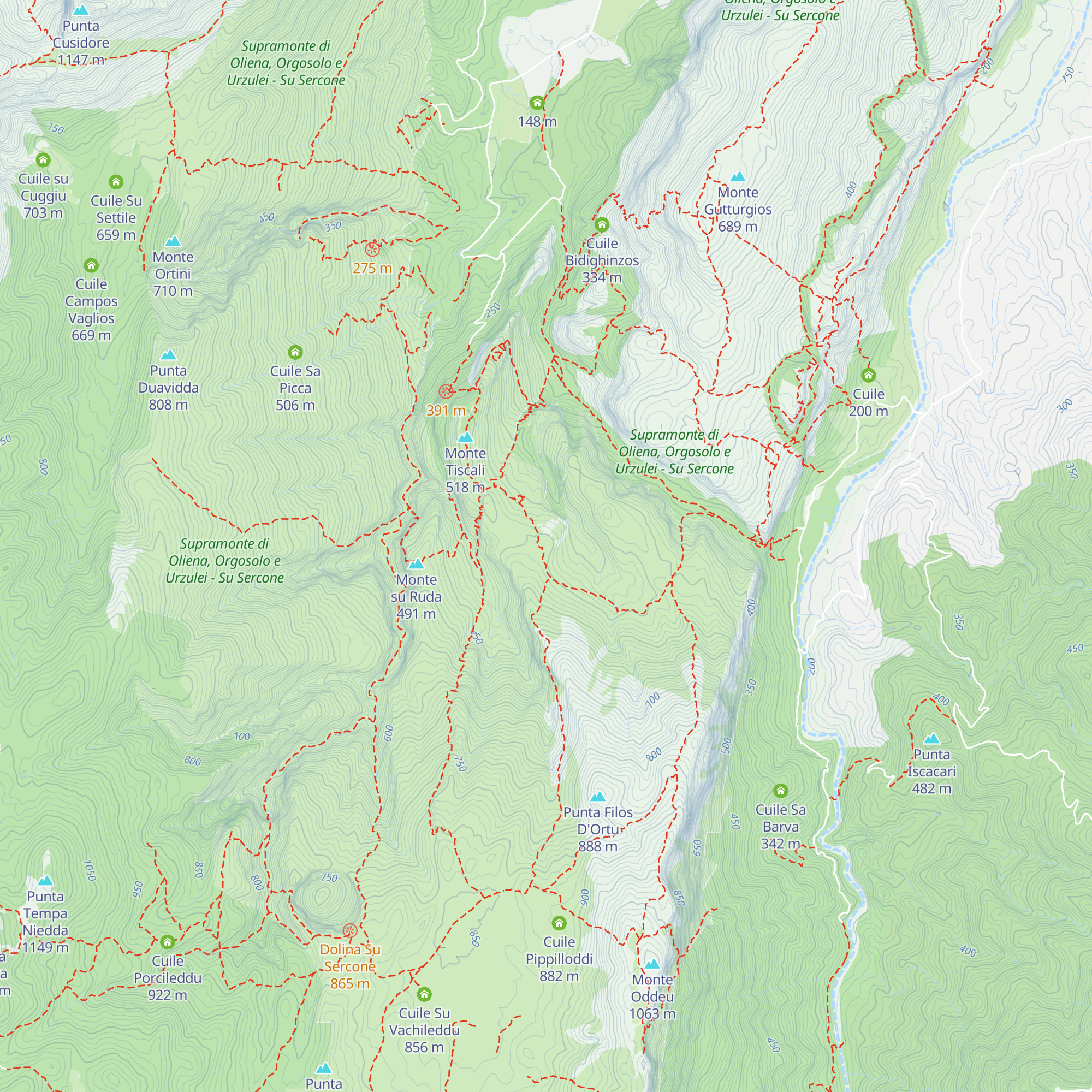 Cuile Eranu map