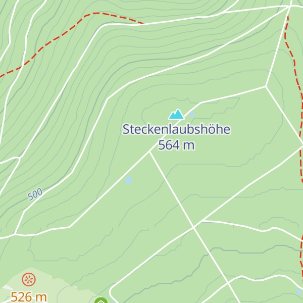 Map of St. Georgenhütte