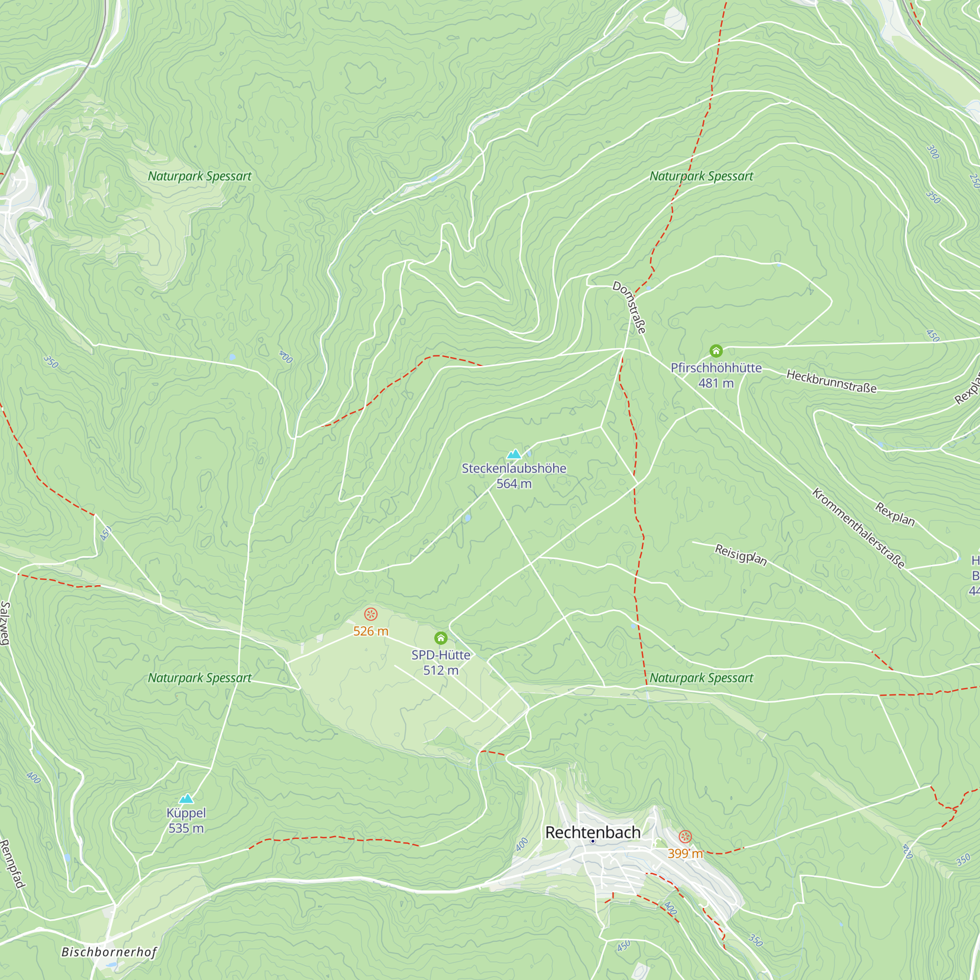 St. Georgenhütte map