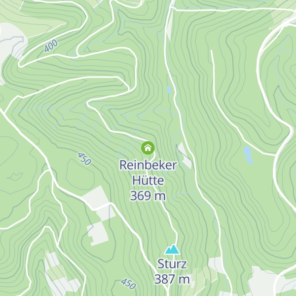 Map of Reinbeker Hütte