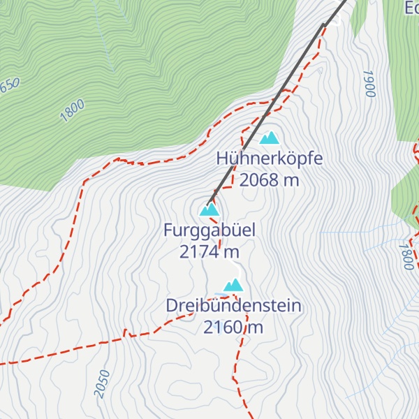 Map of Furggabüel