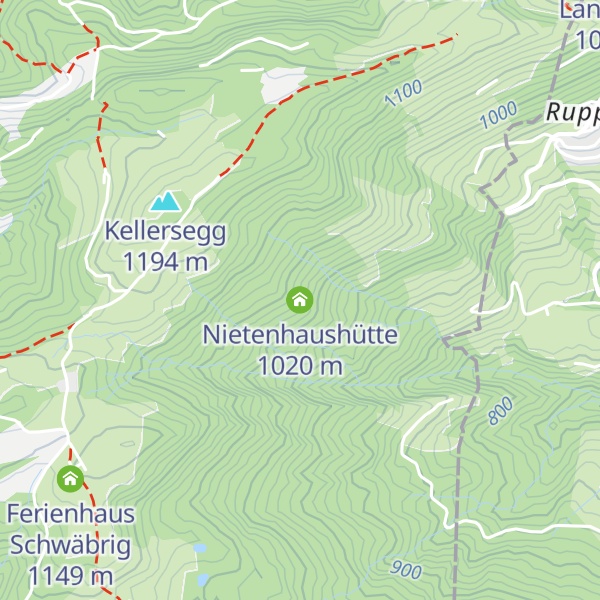 Map of Nietenhaushütte