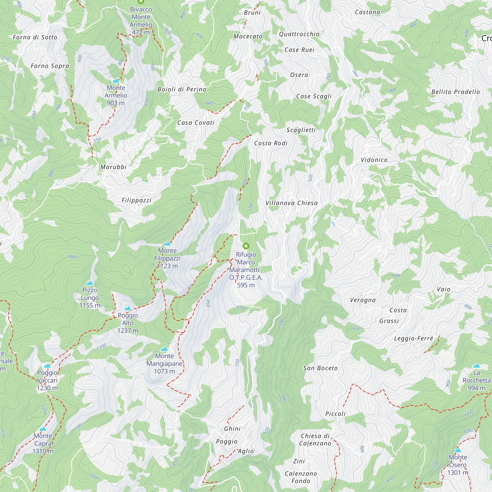 Rifugio Marco Maramotti - O.T.P.G.E.A. map