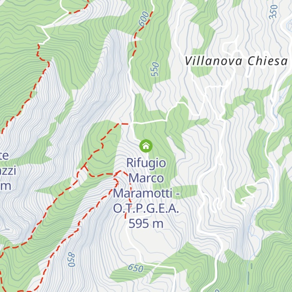 Map of Rifugio Marco Maramotti - O.T.P.G.E.A.