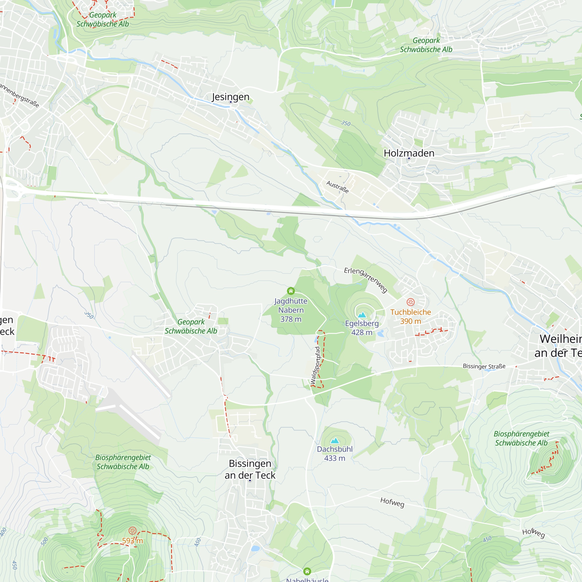 Jagdhütte Nabern map