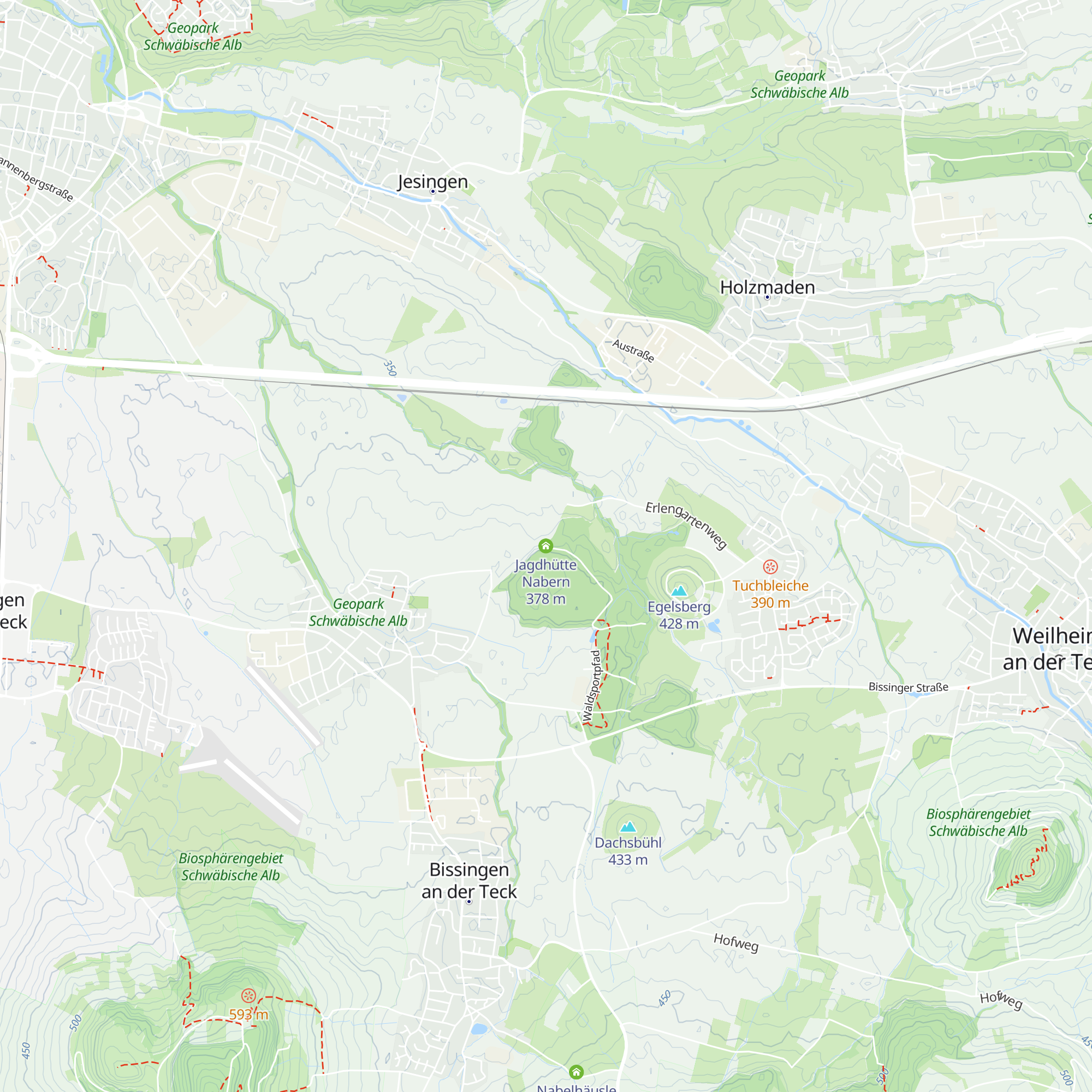 Jagdhütte Nabern map