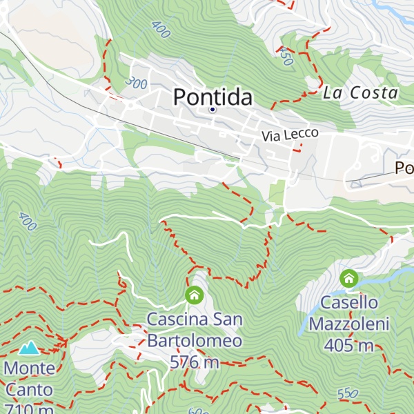 Map of Rifugio GEP Pontida
