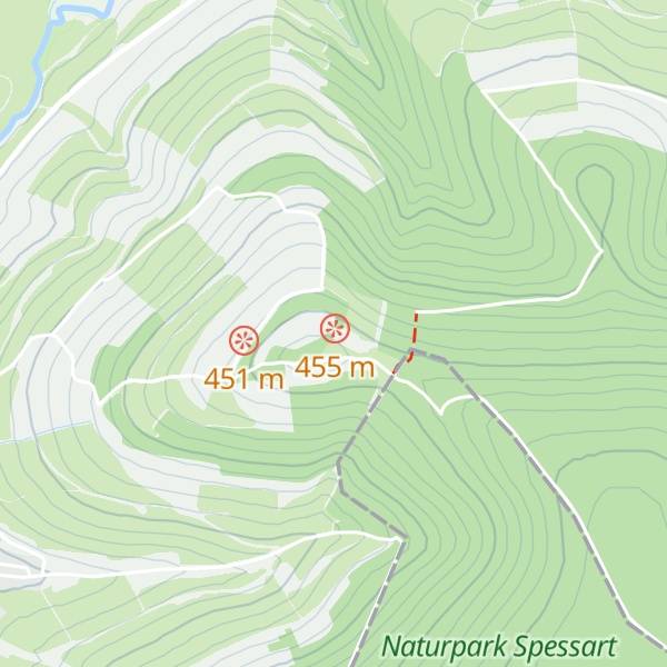Map of Bürgermeister Kröckel Hütte