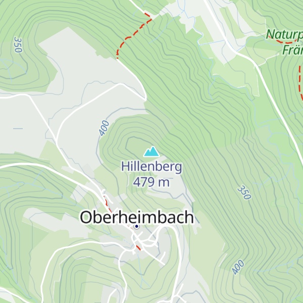 Map of Hillenberg