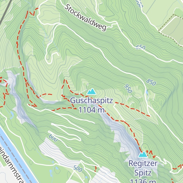 Map of Guschaspitz