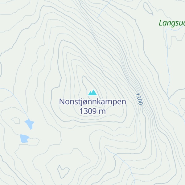 Map of Nonstjønnkampen