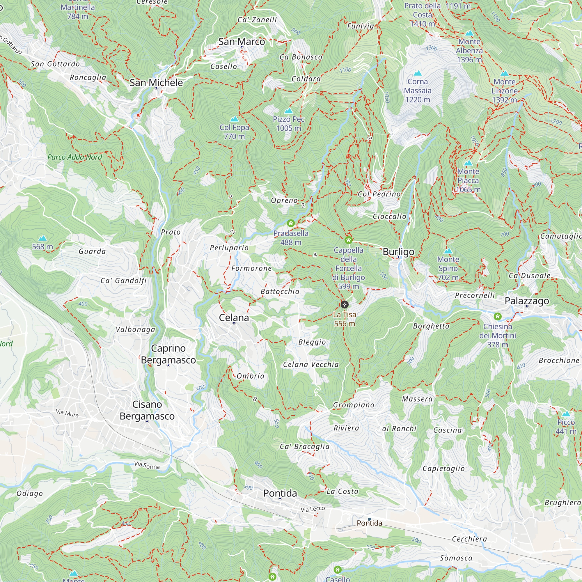 Cascina Foppa map