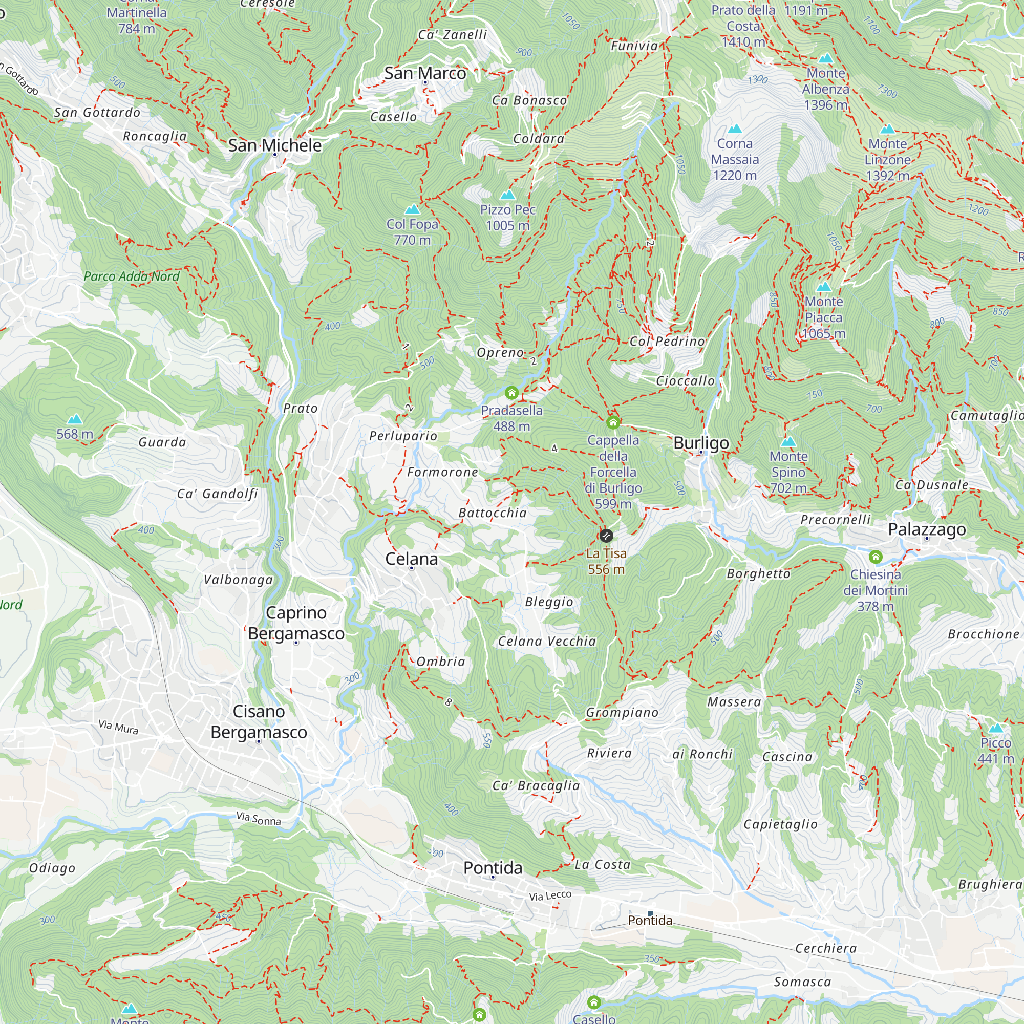 Cascina Foppa map