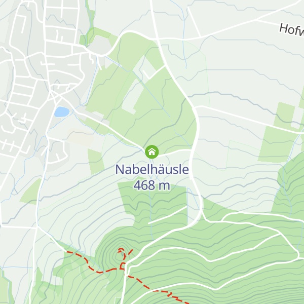 Map of Nabelhäusle
