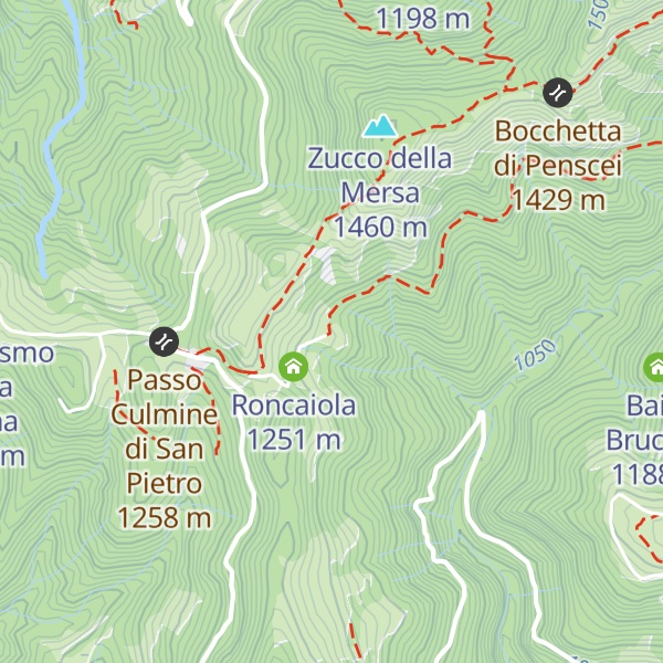 Map of Cascine Culmine