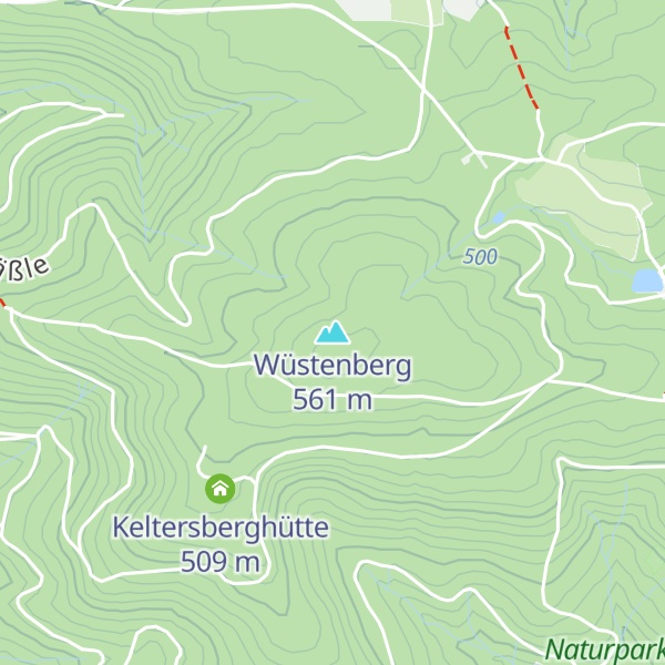 Map of Wüstenberg