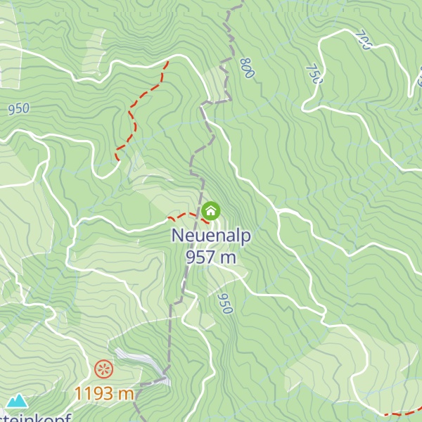 Map of Neuenalp