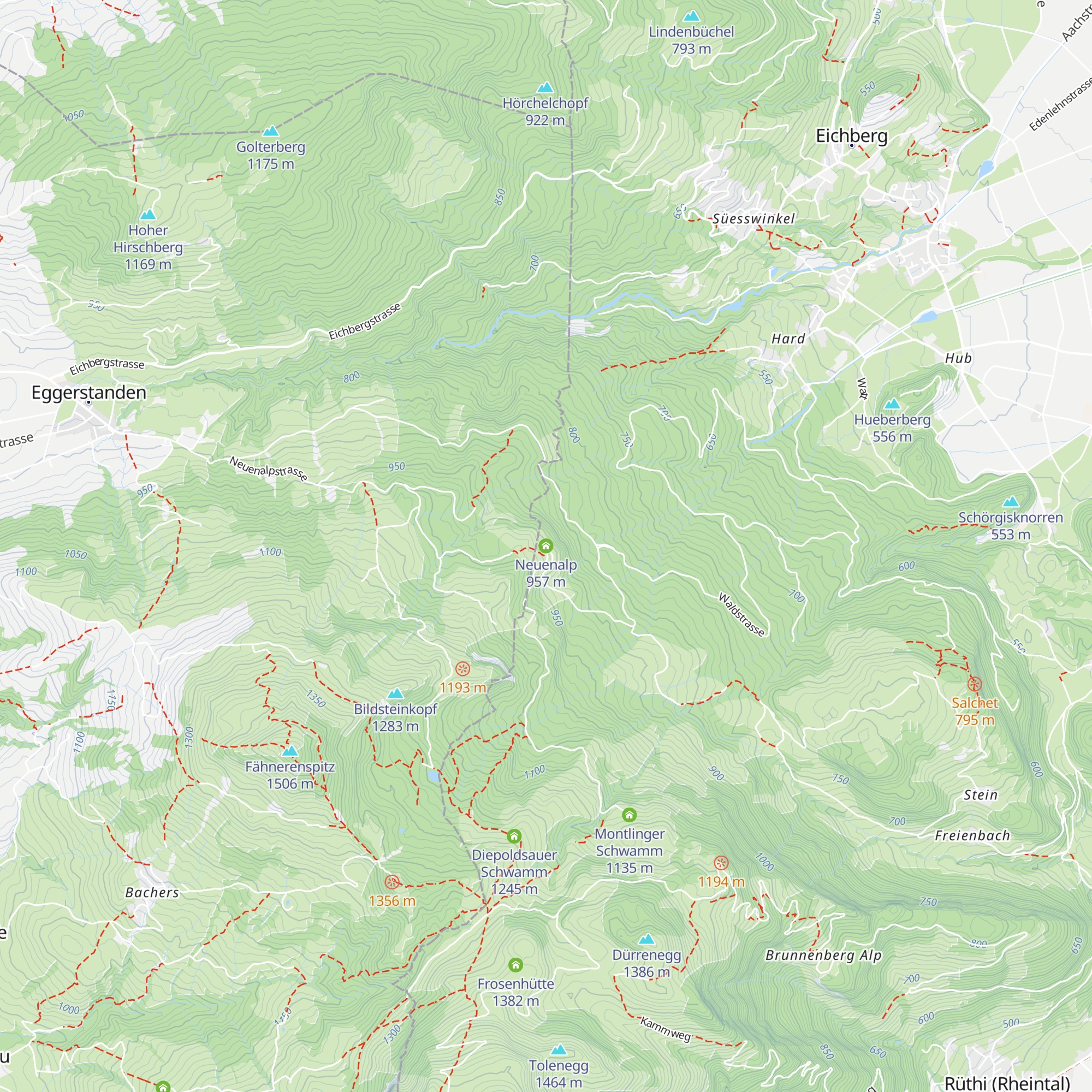 Neuenalp map