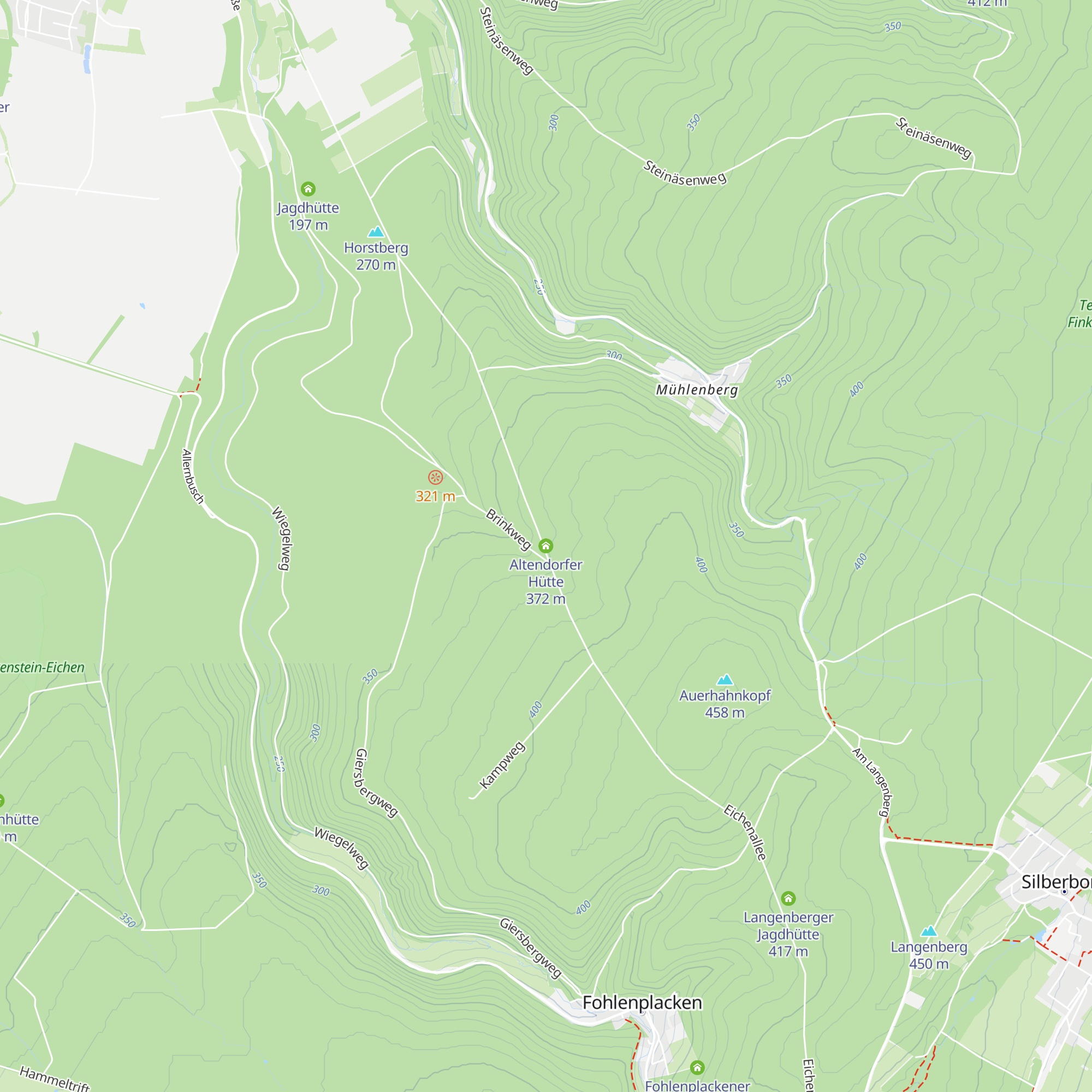 Altendorfer Hütte map