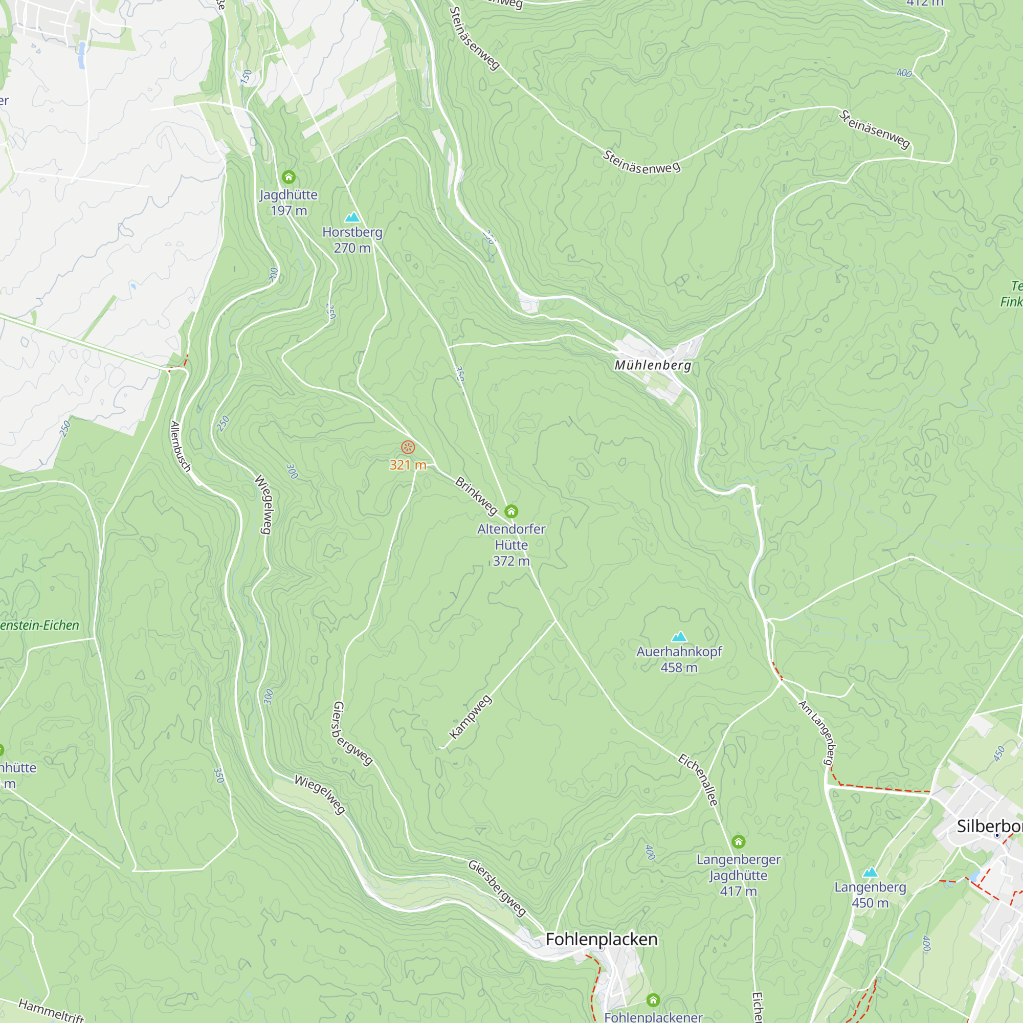 Altendorfer Hütte map