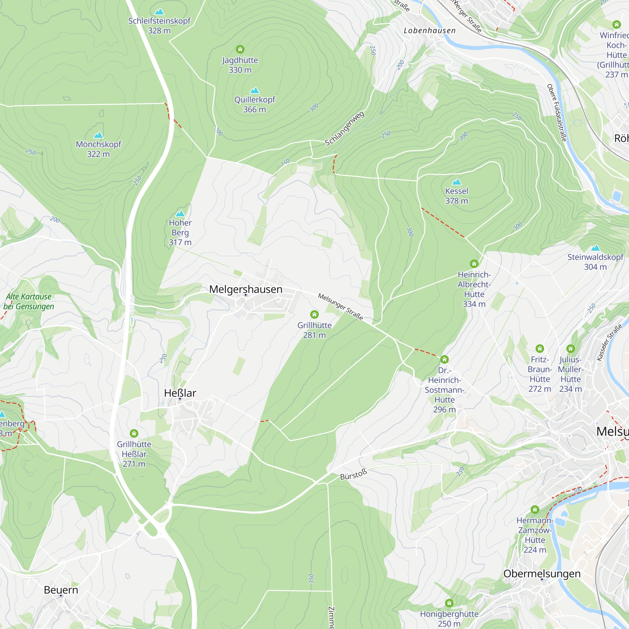 Grillhütte map