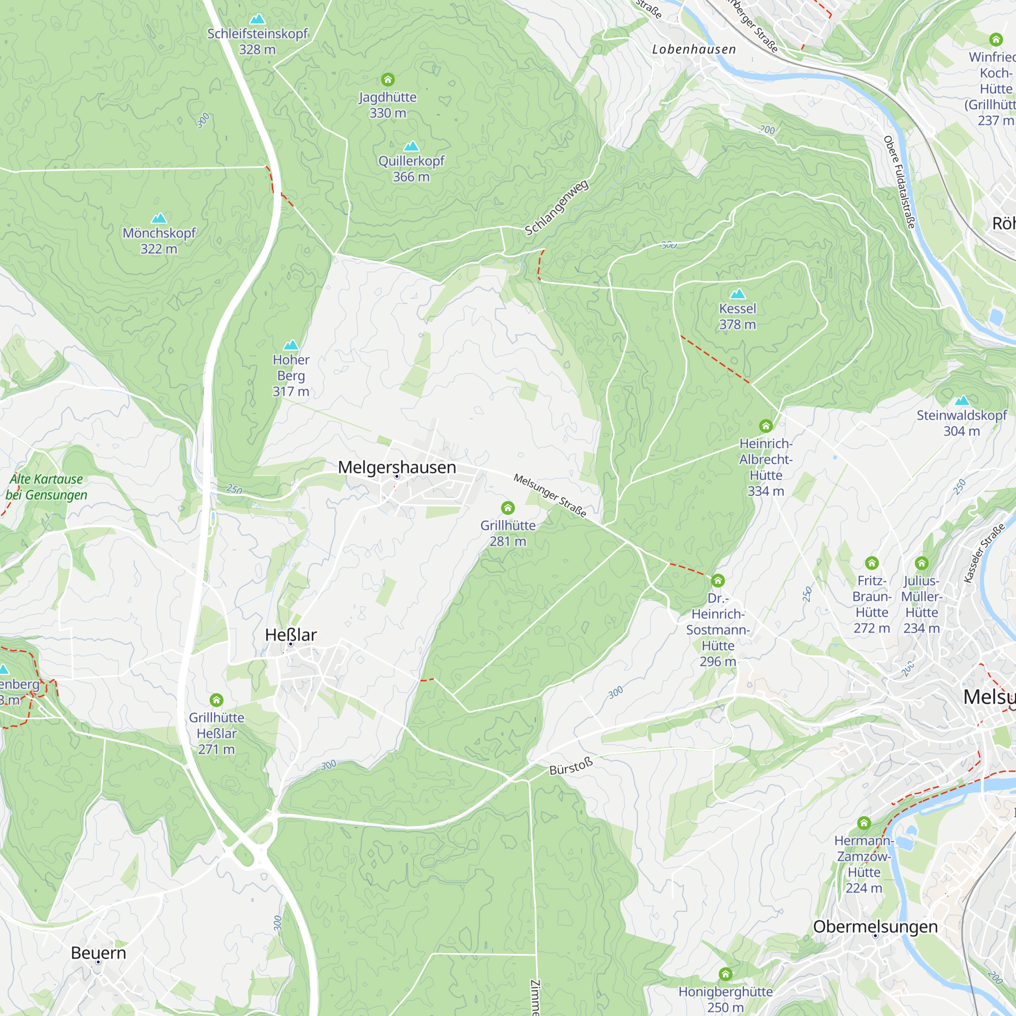 Grillhütte map