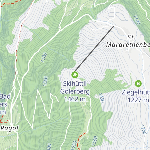 Map of Skihüttli Golerberg