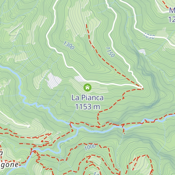 Map of La Pianca