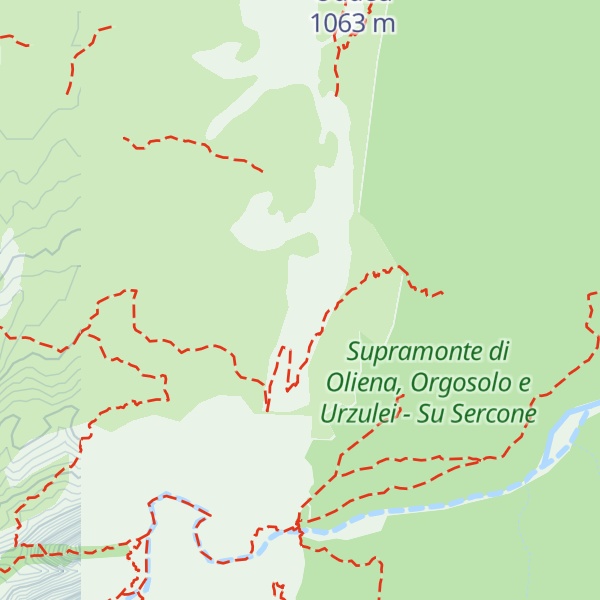 Map of Punta S'Iscopargiu