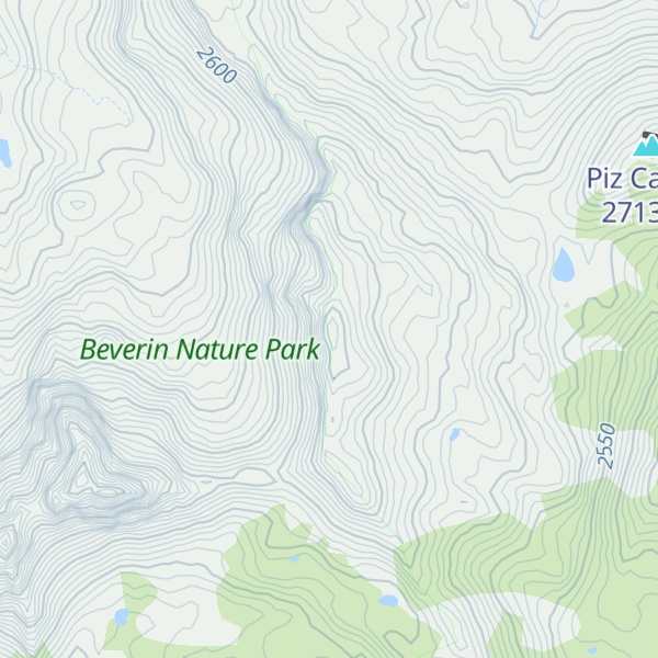 Map of Piz Surcarungas