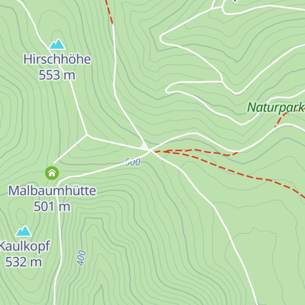 Map of Knorz-Hütte