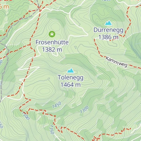 Map of Tolenegg