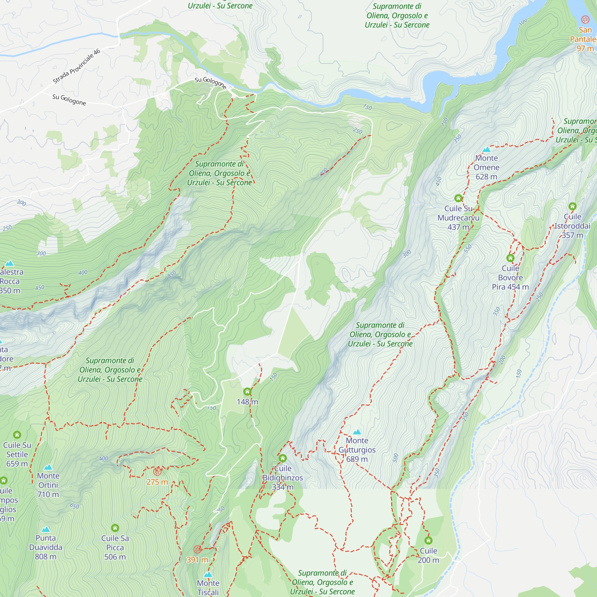 Rifugio Picave map