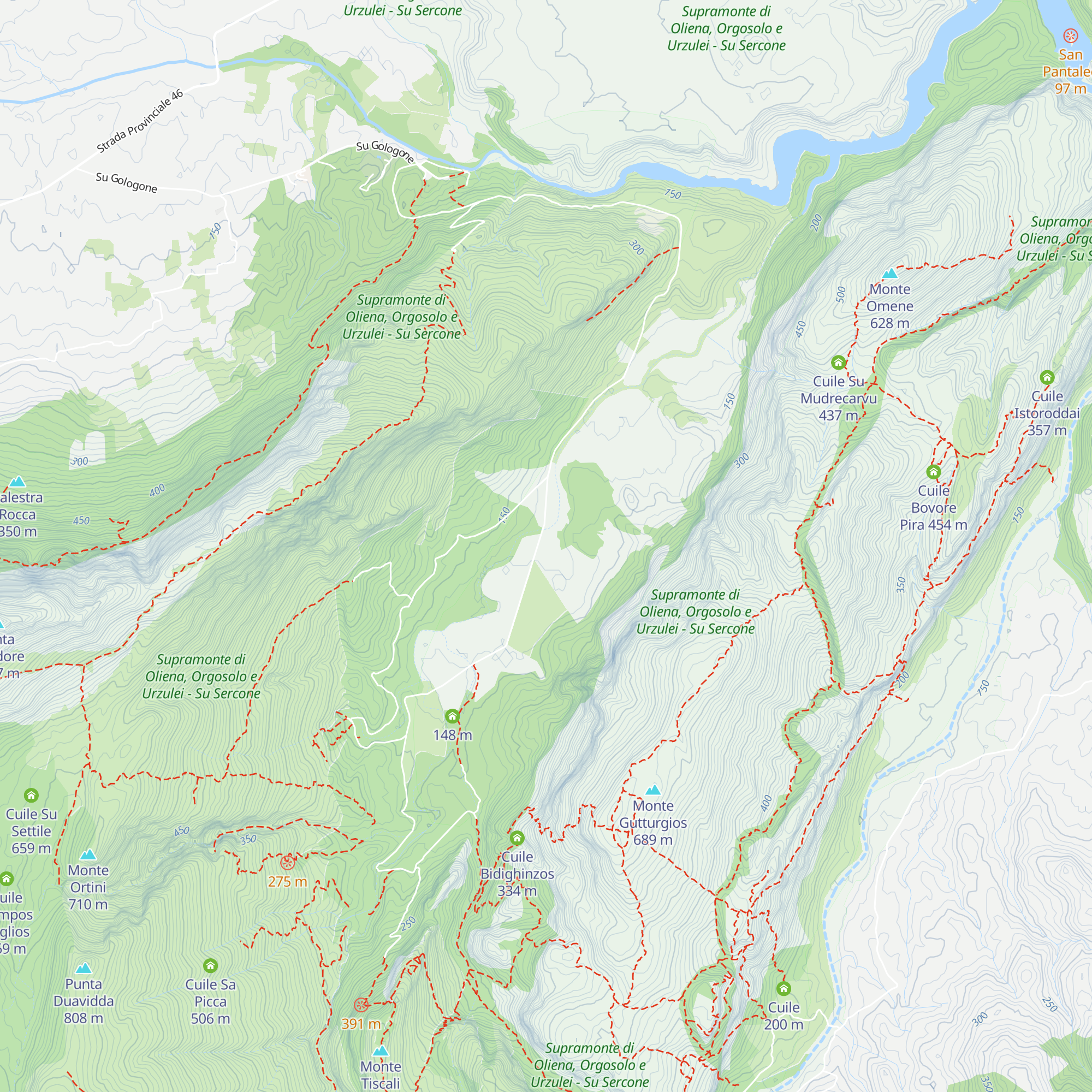 Rifugio Picave map