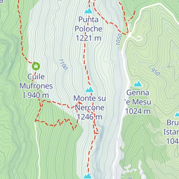 Map of Monte su Nercone