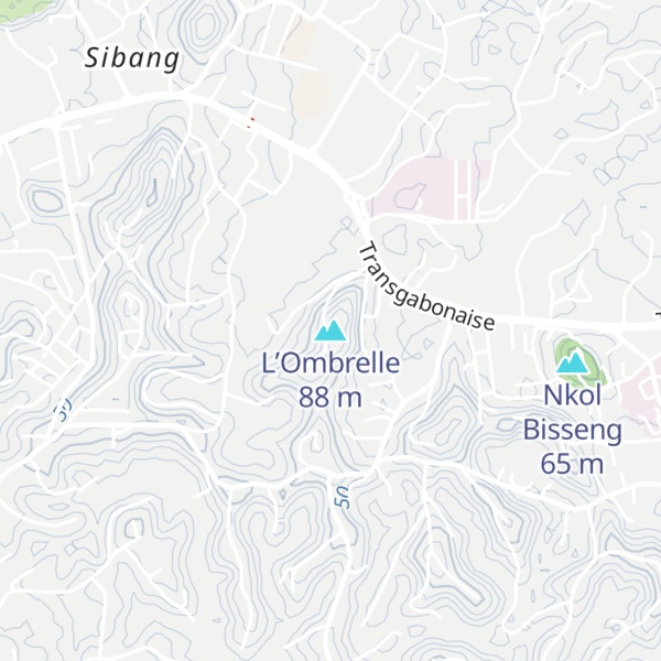 Map of L’Ombrelle