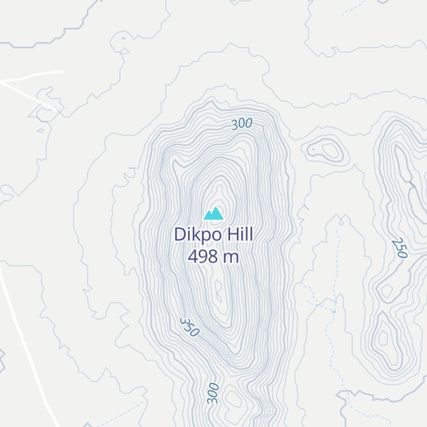 Map of Dikpo Hill