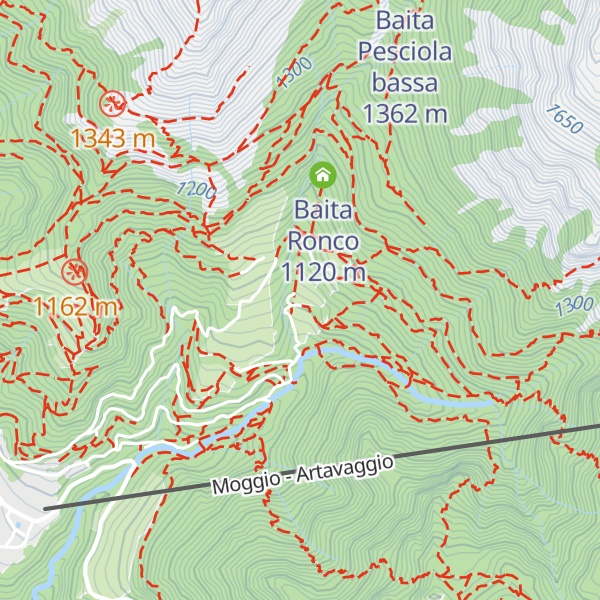 Map of Baita Roncaiolo