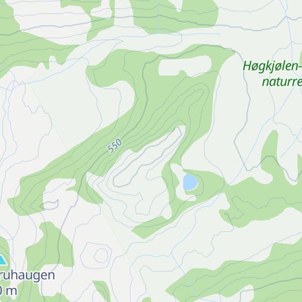 Map of Hesthaugan