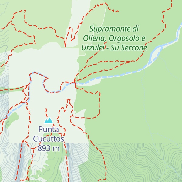 Map of Cuile Erbeghile