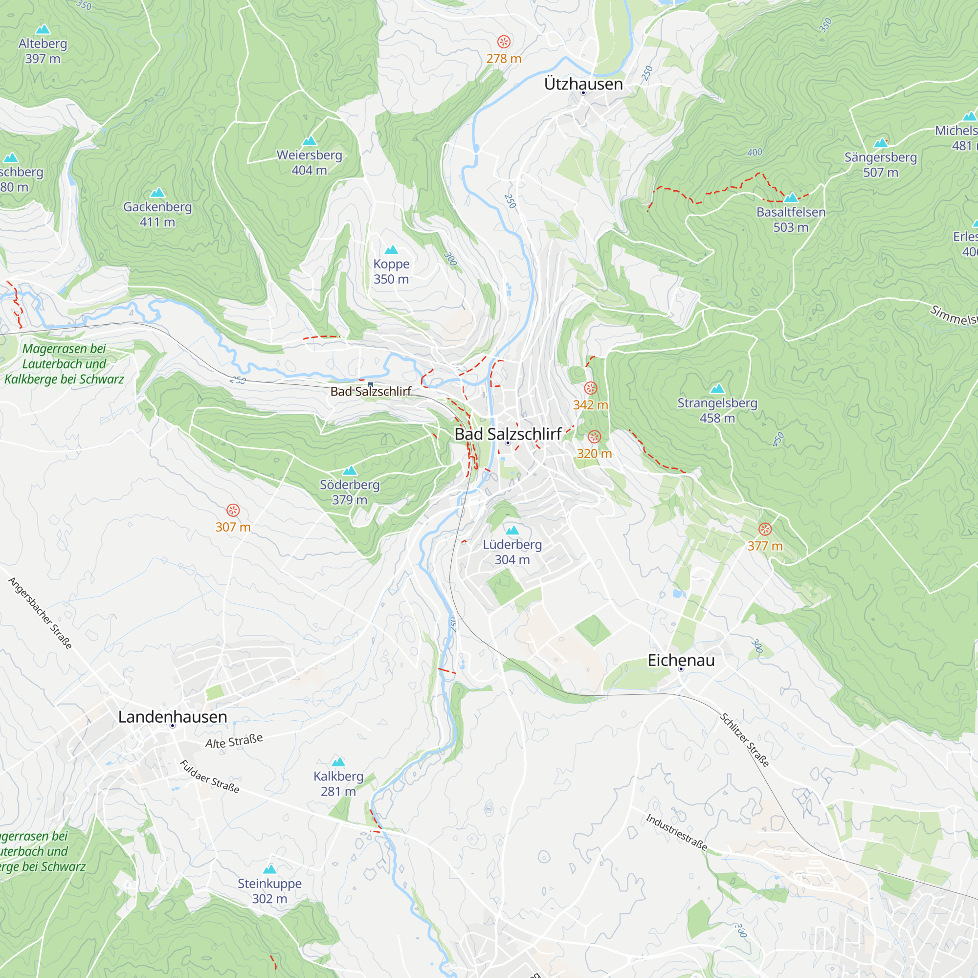 Touristinformation map