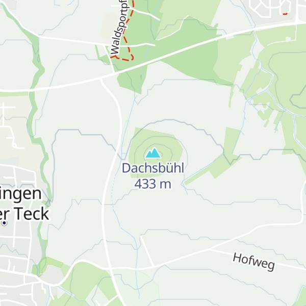 Map of Dachsbühl