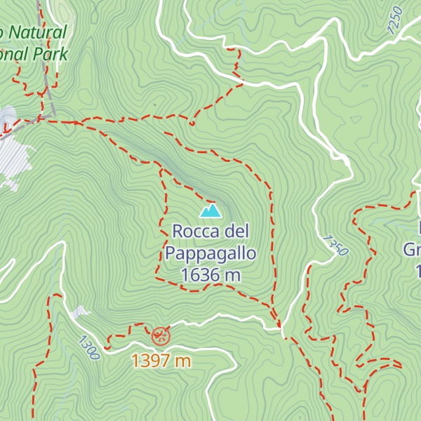 Map of Rocca del Pappagallo