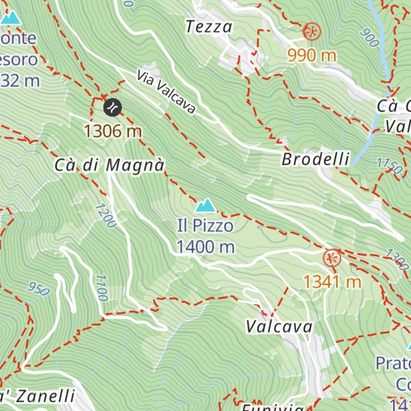 Map of Il Pizzo