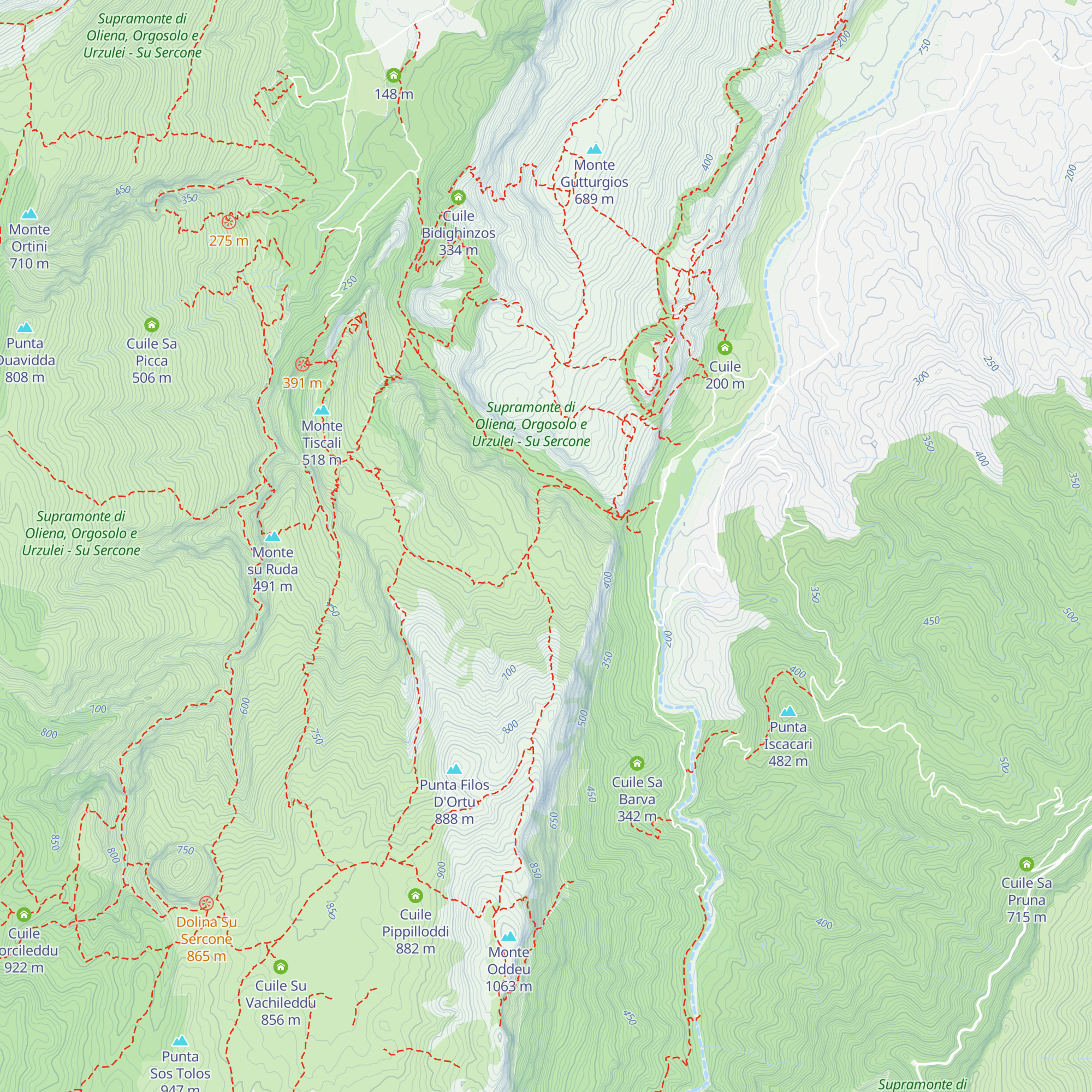 Cuile Cocuttos map