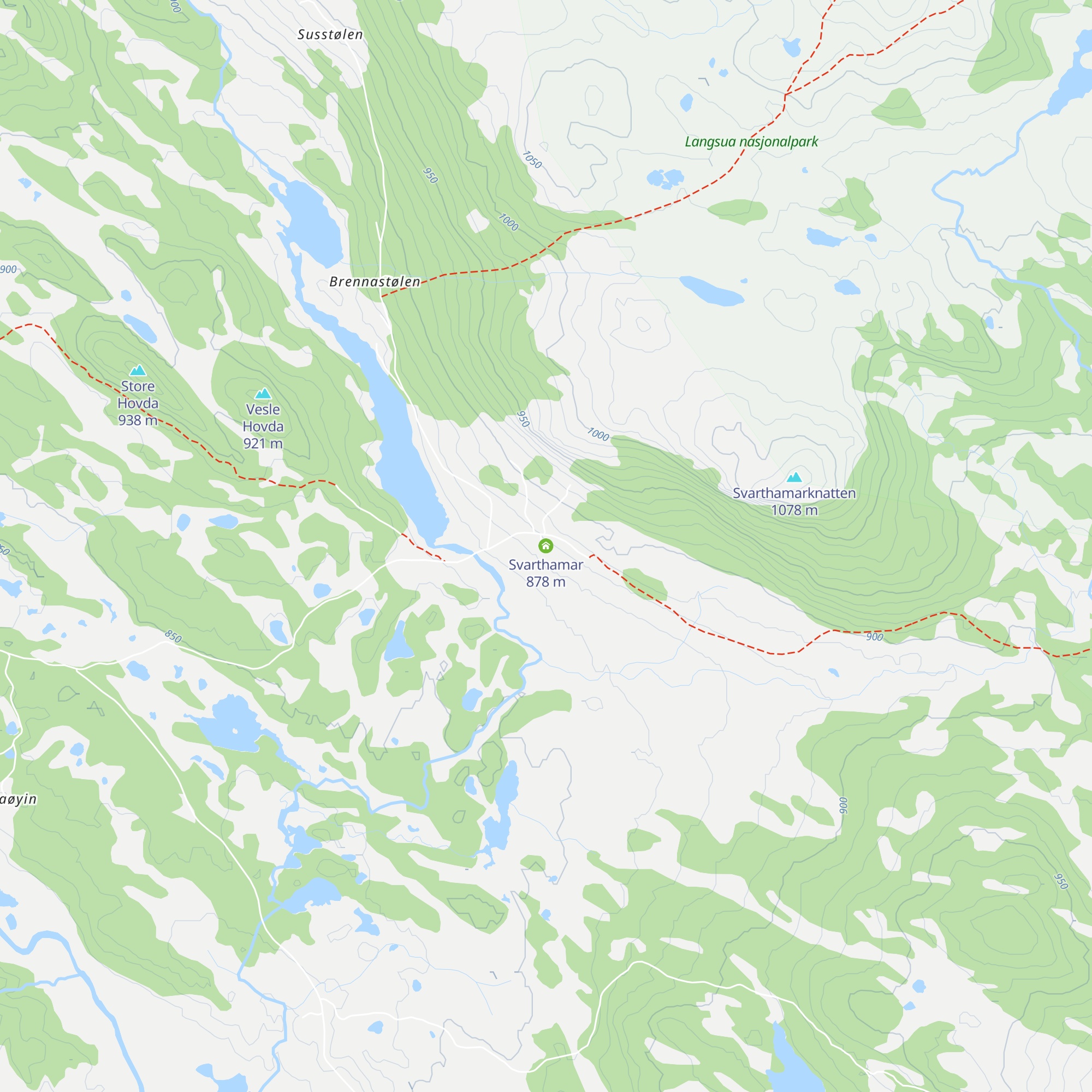 Svarthamar map