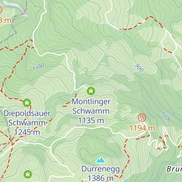 Map of Montlinger Schwamm