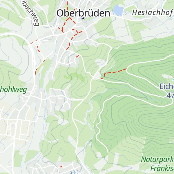 Map of Zwiebelberg