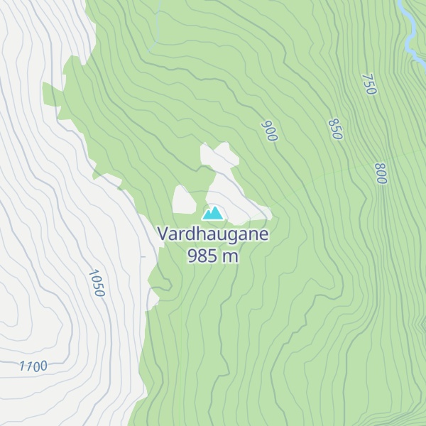 Map of Vardhaugane