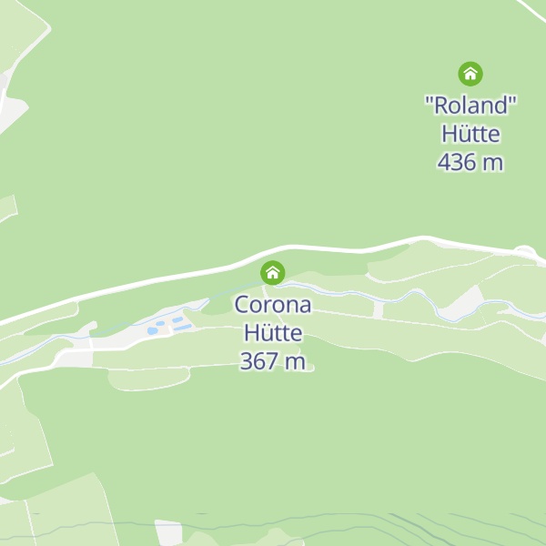 Map of Corona Hütte